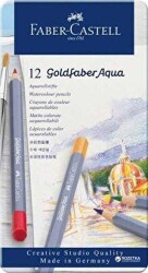 Faber-Castell GoldFaber-Aqua Boya Kalemi 12Li - Faber-Castell