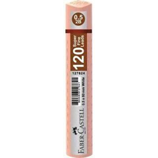 Faber-Castell Grip Min Kalem Ucu 0.5 2B 60Mm 120Li Pastel Turuncu - 1