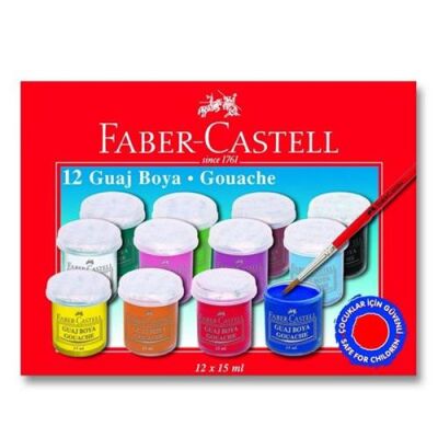 Faber-Castell Guaj Boya 12 Renk - 1