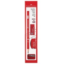 Faber-Castell Jumbo Okul Kalemi Seti - 4