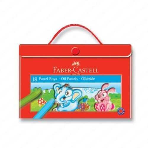 Faber-Castell Karton Çantalı Pastel Boya 18li