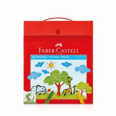 Faber-Castell Karton Çantalı Pastel Boya 36lı - 4