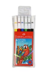 Faber-Castell Keçeli Kalem 6`lı Poşet - Faber-Castell