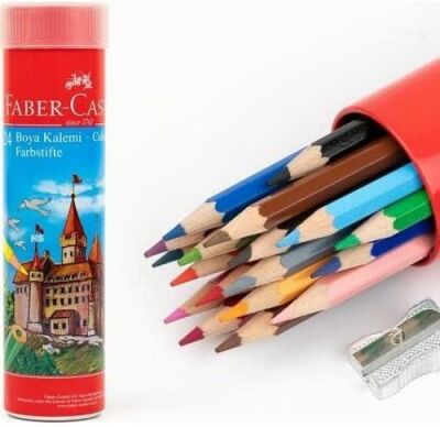 Faber-Castell Metal Tüp Boya Kalemi 24 Renk - 2