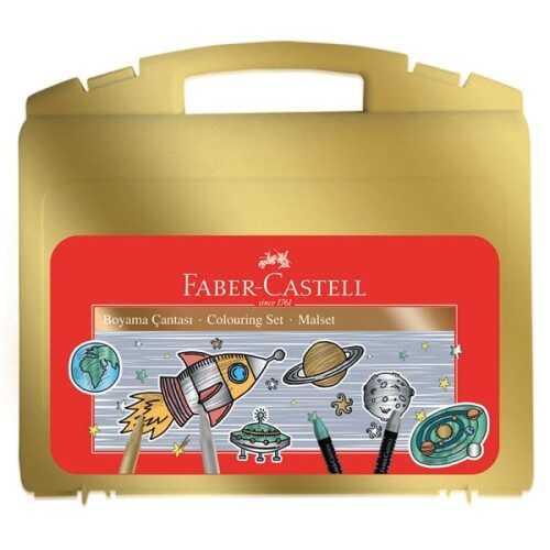 Faber-Castell Metalik Boyama Çantası - 1