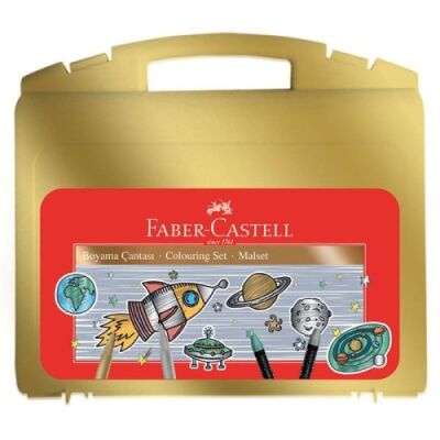 Faber-Castell Metalik Boyama Çantası - 4