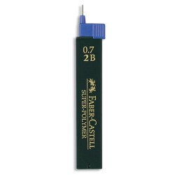 Faber-Castell Min Süper Polymer S 2B 0.7 Mm - Faber-Castell