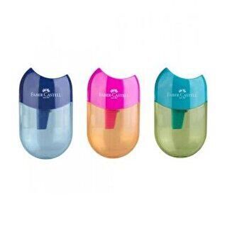 Faber Castell Mini Apple Trend Renkler Kalemtıraş - 1