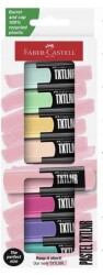 Faber-Castell Mini Textliner Pastel 8Li - Faber-Castell