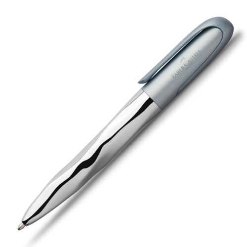 Faber-Castell N İce Pen Tükenmez Kalem Metalik Açık Mavi