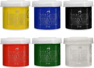 Faber-Castell Parmak Boyası 6 Renk - 2