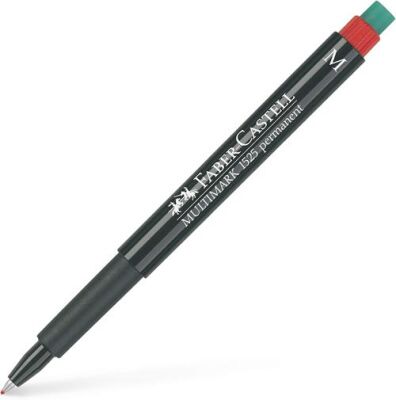 Faber-Castell Permanent M Kırmızı - 1