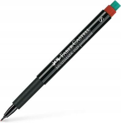 Faber-Castell Permanent S Kırmızı - 1
