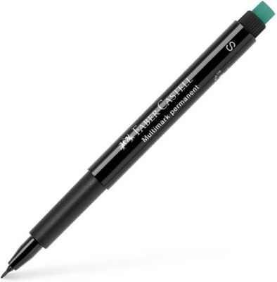 Faber-Castell Permanent S Siyah - 1