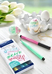 Faber-Castell Pitt Artist Pen Kaligrafi Seti Pastel Tonlar 6 Renk - 3
