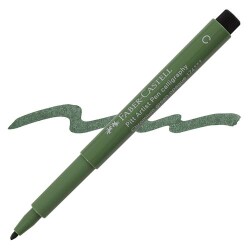 Faber-Castell Pitt Çizim Kalemi Krom Opak Yeşil - Faber-Castell