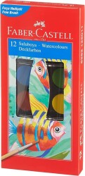 Faber-Castell Redline Suluboya 12 Renk Küçük Boy - Faber-Castell