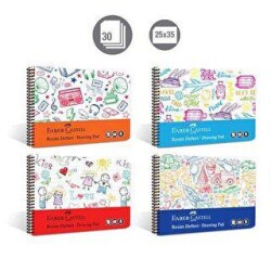 Faber Castell Resim Defteri PP Kapak 2023 25x35 - Faber-Castell
