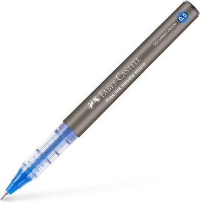Faber-Castell Roller Free Ink Needle 0.5 Mm Mavi - 1