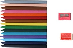 Faber-Castell Silinebilir Mum Boya 15 Renk - 2