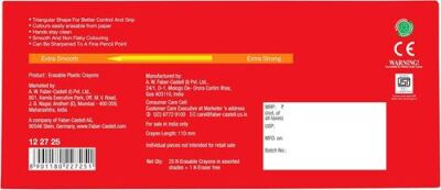 Faber-Castell Pastel Boya Silinebilir Wax 25 Renk - 3