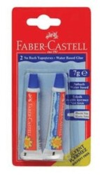 Faber-Castell Su Bazlı Sıvı Yapıştırıcı Solventsiz 2Li Blister - Faber-Castell