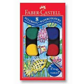 Faber-Castell Suluboya 8 Renk Küçük Boy