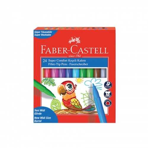 Faber-Castell Super Comfort Keçeli Kalem 24 Lü