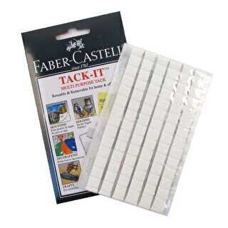 Faber-Castell Tack-İt Hamur Yapıştırıcı Beyaz 50Gr.