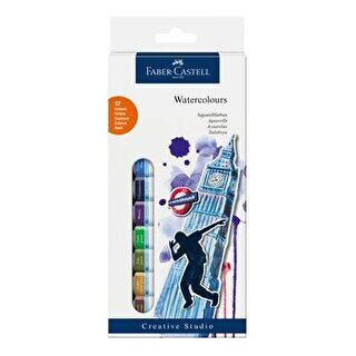 Faber-Castell Tüp Sulu Boya 12 Ml 12 Renk - 1