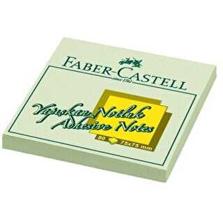 Faber-Castell Yapışkan Notluk 75X75 Mm Yeşil