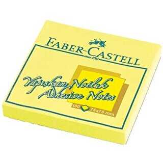 Faber-Castell Yapışkan Notluk 75X75Mm Sarı