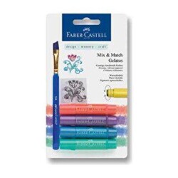 Faber-Castell Gelato Mum Boya Metal Renkler 4 Renk - Faber-Castell