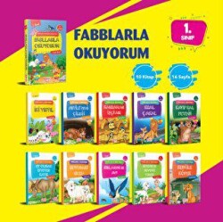 Fabllarla Okuyorum Serisi 10 Kitap - Kitap Kulübü Çocuk Yayınları