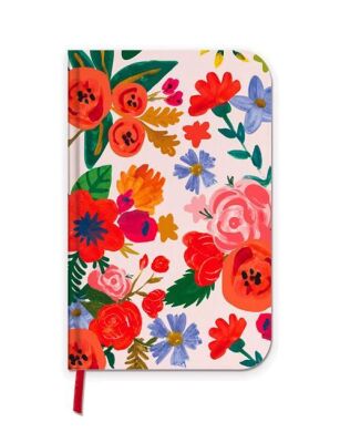 Fabooks Çiçekli Küçük Süresiz Ajanda - 1