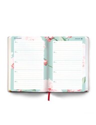 Fabooks Çiçekli Küçük Süresiz Ajanda - 3