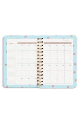 Fabooks Pembe Puantiye Spiralli Süresiz Ajanda - 3