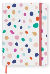 Fabooks Renkli Noktalı Süresiz Ajanda - FAbooks