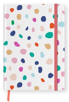 Fabooks Renkli Noktalı Süresiz Ajanda - 1