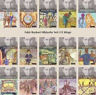 Fakir Baykurt Hikayeler Seti 15 Kitap Takım - Literatür Yayıncılık