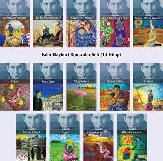 Fakir Baykurt Romanları Seti 14 Kitap Takım - Literatür Yayıncılık