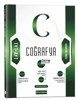 Faktöriyel Yayınları TYT AYT Coğrafya Soru Bankası - 2