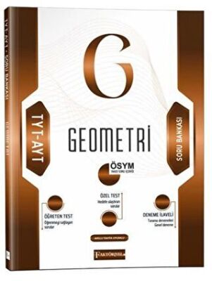 Faktöriyel Yayınları TYT AYT Geometri Soru Bankası - 2