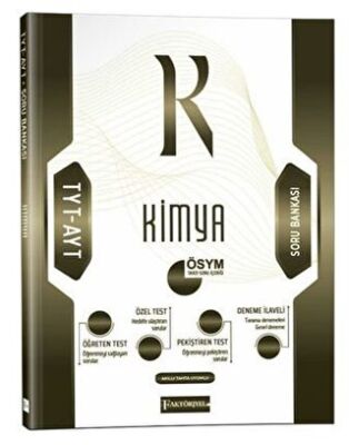 Faktöriyel Yayınları TYT AYT Kimya Soru Bankası - 2
