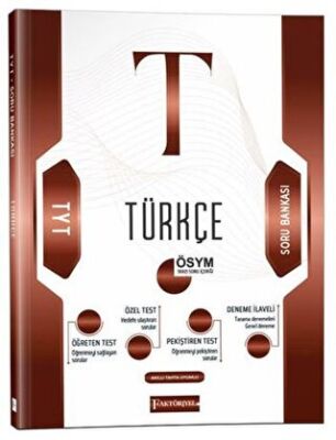 Faktöriyel Yayınları TYT Türkçe Soru Bankası - 2