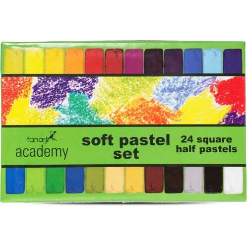 Fanart Academy Yumuşak Pastel Seti 24 Renk