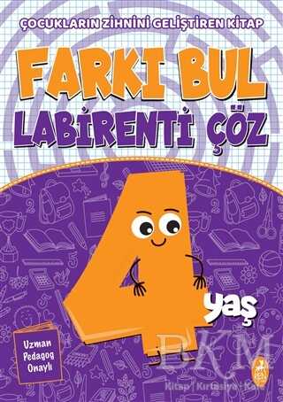 Farkı Bul Labirenti Çöz 4 Yaş - Ren Çocuk