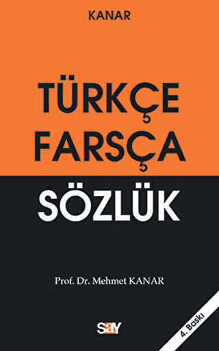 Farsça-Türkçe Sözlük Küçük Boy - Say Yayınları