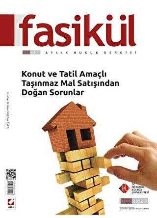 Fasikül Aylık Hukuk Dergisi Sayı:29 Nisan 2012