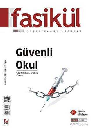 Fasikül Aylık Hukuk Dergisi Sayı:35 Ekim 2012